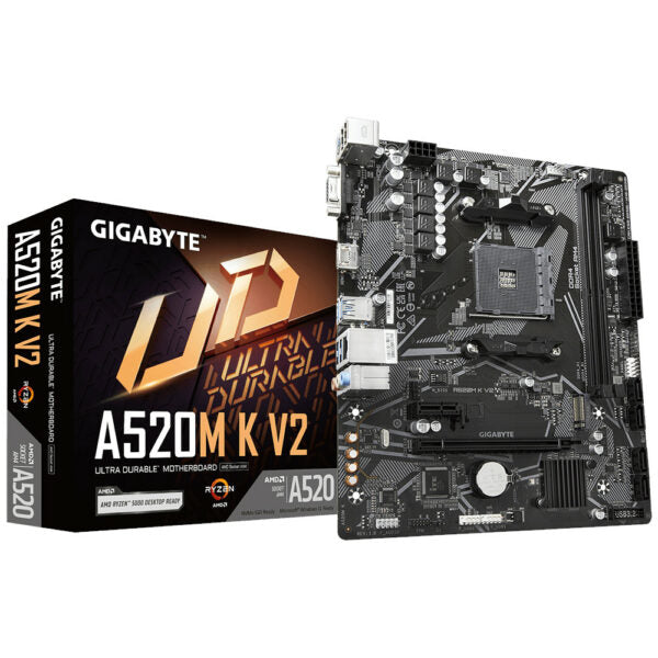 Gigabyte A520M K V2 Motherboard For AMD AM4 CPU